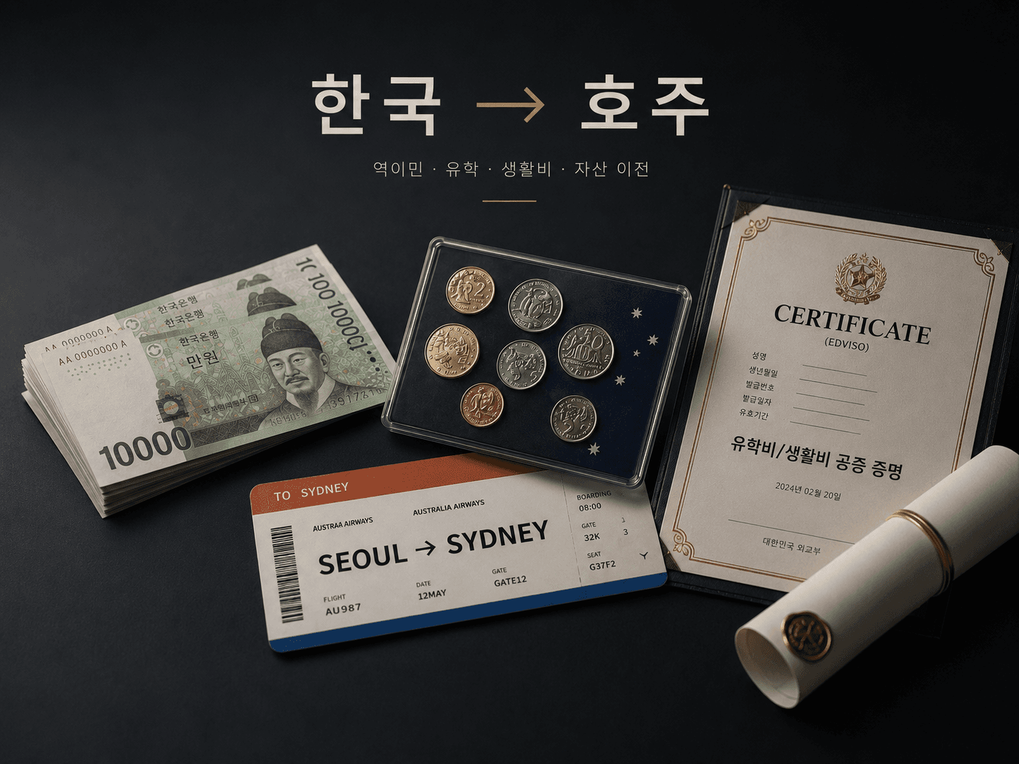 한국에서 호주 송금